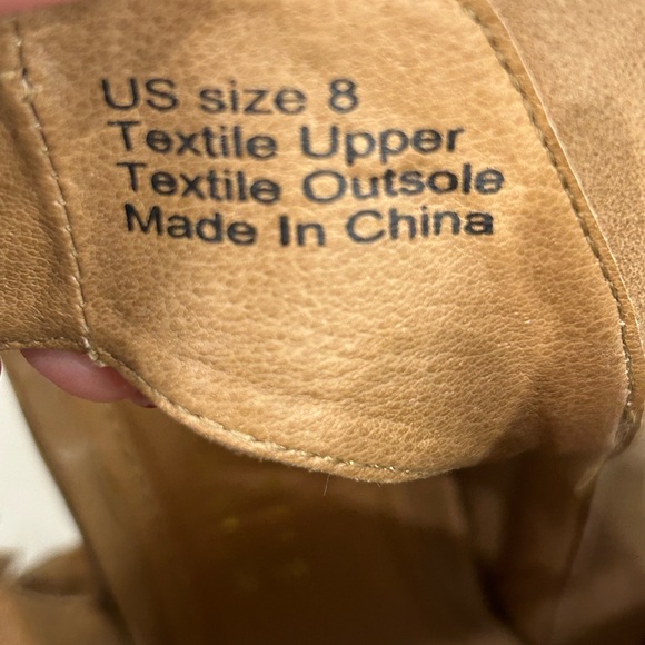 Very Volatile leopard print heels with fringe- size 8 - Picture 5 of 6